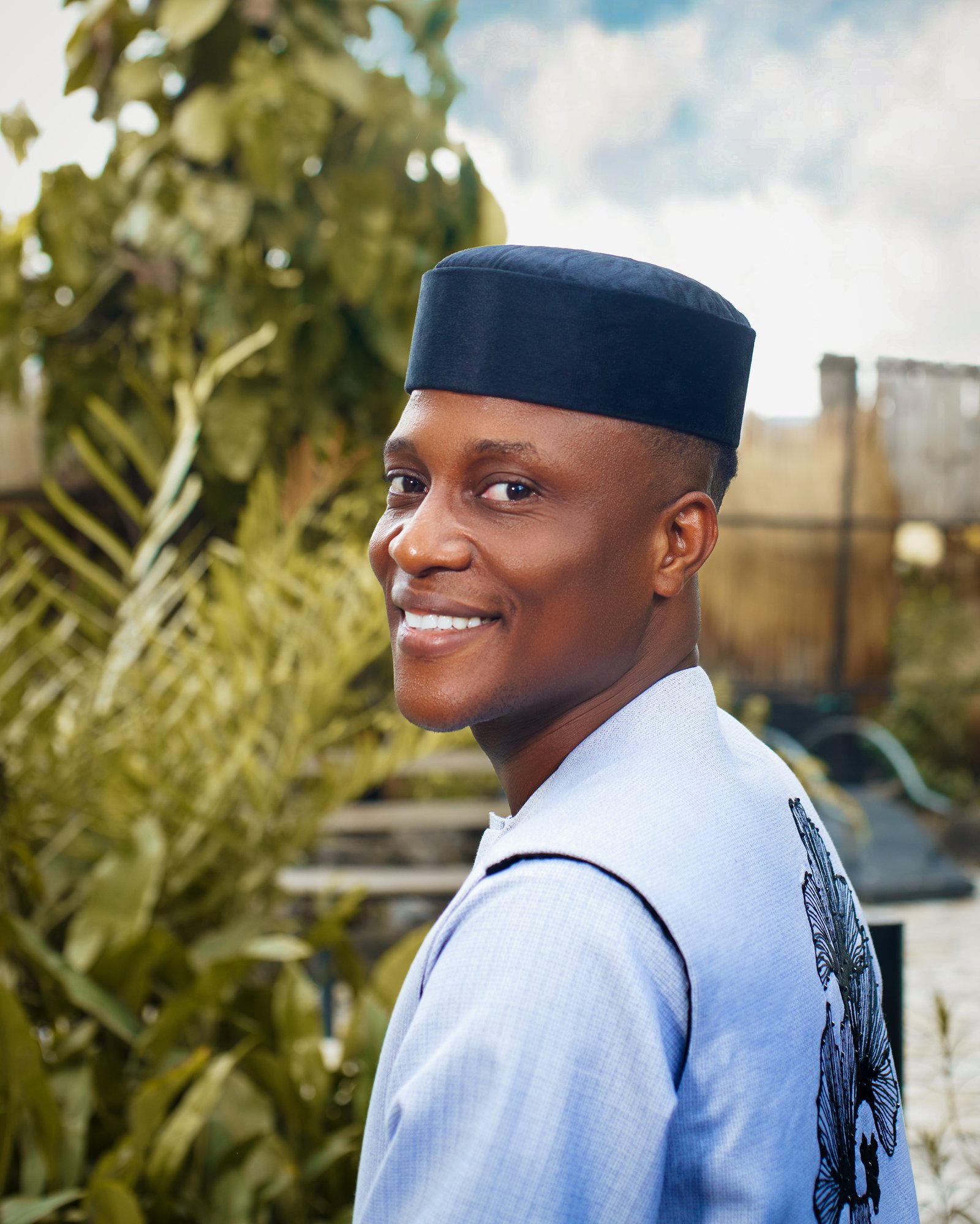 Black Velvet Awolowo Round Cap Fila